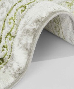 Modern vloerkleed Canela - zilver/groen - close up, thumbnail Modern vloerkleed Canela - zilver/groen - close up, thumbnail