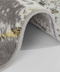 Modern vloerkleed Dayron - zilver/goud - close up, thumbnail