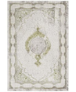 Modern oosters vloerkleed Alain - zilver/groen - overzicht boven, thumbnail Modern oosters vloerkleed Alain - zilver/groen - overzicht boven, thumbnail