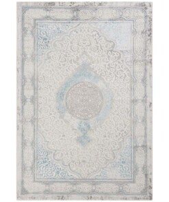 Modern oosters vloerkleed Alain - zilver/turquoise - overzicht boven, thumbnail Modern oosters vloerkleed Alain - zilver/turquoise - overzicht boven, thumbnail