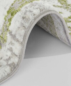 Modern vloerkleed Jenaro - zilver/groen - close up, thumbnail Modern vloerkleed Jenaro - zilver/groen - close up, thumbnail