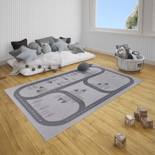 Speelkleed Village - zilver/grijs - sfeer