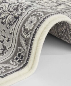 Klassiek vloerkleed Medaillion - crème - close up, thumbnail