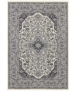 Klassiek vloerkleed Medaillion - crème - overzicht boven, thumbnail