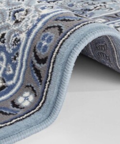 Klassieke loper Medaillion - blauw - close up