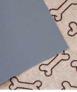 Deurmat Bones Wasbaar 30°C - bruin/terra - close up, thumbnail Deurmat Bones Wasbaar 30°C - bruin/terra - close up, thumbnail