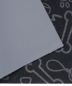 Deurmat Dog Toys Wasbaar 30°C - zwart - close up, thumbnail Deurmat Dog Toys Wasbaar 30°C - zwart - close up, thumbnail