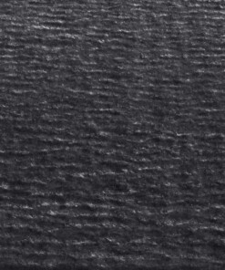 Zacht rond vloerkleed Loft - antraciet - wasbaar 30°C - close up materiaal, thumbnail