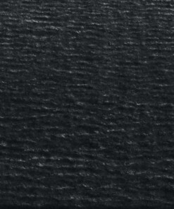 Zacht rond vloerkleed Loft - zwart - wasbaar 30°C - close up materiaal, thumbnail