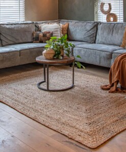 Jute vloerkleed - Boho & me - naturel - sfeer