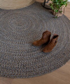 Rond vloerkleed katoen - Joy multi - sfeer