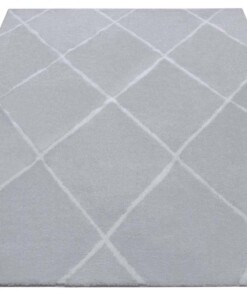 Modern vloerkleed ruiten Arden - lichtgrijs - overzicht schuin, thumbnail Modern vloerkleed ruiten Arden - lichtgrijs - overzicht schuin, thumbnail