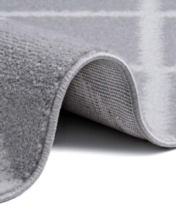 Modern vloerkleed ruiten Capri - lichtgrijs - close up, thumbnail Modern vloerkleed ruiten Capri - lichtgrijs - close up, thumbnail