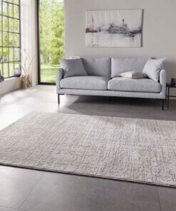 Design vloerkleed Gemme ELLE - lichtgrijs - sfeer