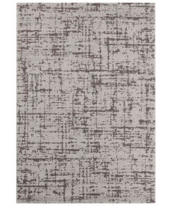 Design vloerkleed Gemme ELLE - grijs - overzicht boven
