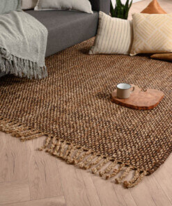 Jute vloerkleed Chunky - Boho & me - bruin/naturel - sfeer