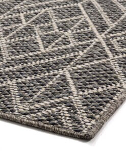 Buitenkleed Jupiter - grijs/crème - close up hoek, thumbnail Buitenkleed Jupiter - grijs/crème - close up hoek, thumbnail