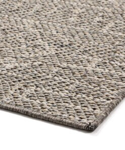 Buitenkleed Aztec Dreams - lichtgrijs - close up hoek, thumbnail Buitenkleed Aztec Dreams - lichtgrijs - close up hoek, thumbnail