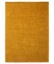 Hoogpolig vloerkleed shaggy Trend effen - goud - overzicht boven, thumbnail