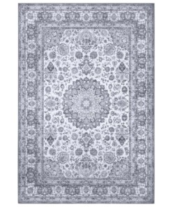 Design vloerkleed Nain Zarin Elle Decoration - grijs - overzicht boven, thumbnail Design vloerkleed Nain Zarin Elle Decoration - grijs - overzicht boven, thumbnail