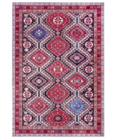 Design vloerkleed Shiraz Gahar Elle Decoration - rood - overzicht boven, thumbnail Design vloerkleed Shiraz Gahar Elle Decoration - rood - overzicht boven, thumbnail