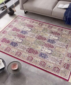 Perzisch tapijt Moud Barash - rood/multi - sfeer, thumbnail