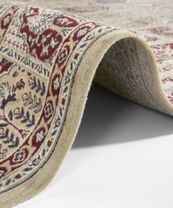 Perzisch tapijt Moud Barash - beige/multi - close up, thumbnail