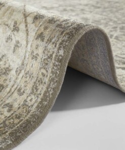 Oosters tapijt Nain Karun - beige/grijs - close up, thumbnail Oosters tapijt Nain Karun - beige/grijs - close up, thumbnail