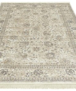 Oosters tapijt Nain Karun - beige/crème - overzicht schuin, thumbnail Oosters tapijt Nain Karun - beige/crème - overzicht schuin, thumbnail