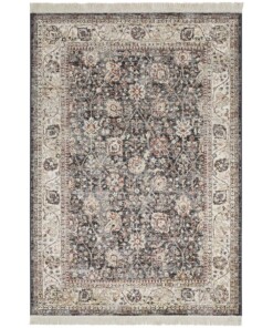 Oosters tapijt Nain Karun - Grijs - overzicht boven, thumbnail Oosters tapijt Nain Karun - Grijs - overzicht boven, thumbnail
