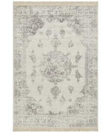 Vintage vloerkleed Keshan Diyala - beige/grijs - overzicht boven, thumbnail Vintage vloerkleed Keshan Diyala - beige/grijs - overzicht boven, thumbnail