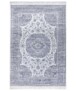 Perzisch tapijt velours Tabriz Casim - bruin/zilver - overzicht boven, thumbnail