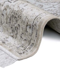 Perzisch tapijt Keshan Derya - beige/crème - close up, thumbnail