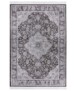 Perzisch tapijt Keshan Derya - grijs/crème - overzicht boven, thumbnail