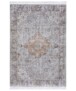 Perzisch tapijt Keshan Derya - zilver/bruin - overzicht boven, thumbnail