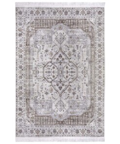 Oosters tapijt Tabriz Madiha - zilver - overzicht boven, thumbnail