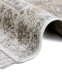 Oosters tapijt Tabriz Madiha - bruin - close up, thumbnail Oosters tapijt Tabriz Madiha - bruin - close up, thumbnail