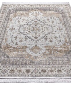 Oosters tapijt Tabriz Madiha - bruin - overzicht schuin, thumbnail Oosters tapijt Tabriz Madiha - bruin - overzicht schuin, thumbnail