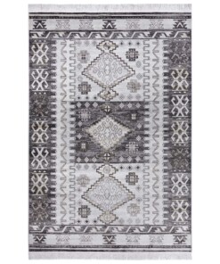 Kelim vloerkleed Ama - grijs - overzicht boven, thumbnail Kelim vloerkleed Ama - grijs - overzicht boven, thumbnail