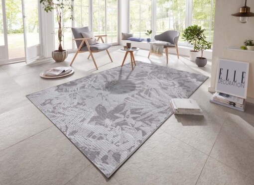 Buitenkleed Lanao Elle Decoration - crème/grijs - sfeer