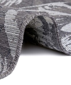 Buitenkleed Lanao Elle Decoration - donkergrijs - close up, thumbnail