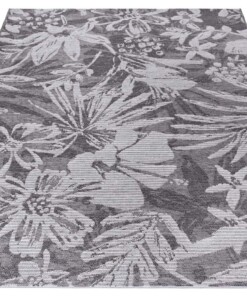 Buitenkleed Lanao Elle Decoration - donkergrijs - overzicht schuin, thumbnail