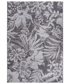 Buitenkleed Lanao Elle Decoration - donkergrijs - overzicht boven, thumbnail