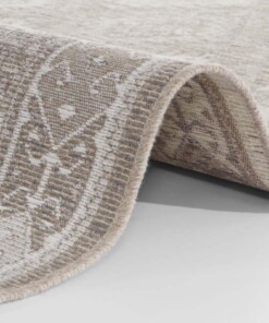 Kelim vloerkleed Karakum - beige/crème - close up, thumbnail Kelim vloerkleed Karakum - beige/crème - close up, thumbnail