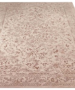 Vintage vloerkleed Machasi - koper - overzicht schuin, thumbnail