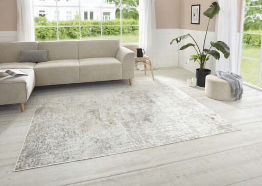 Vintage vloerkleed Chameis - beige/koper - sfeer