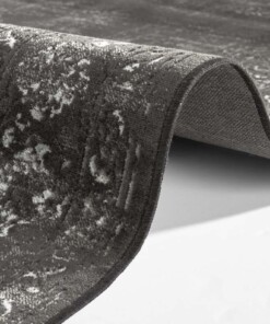 Vintage vloerkleed Berseba - donkergrijs - close up, thumbnail Vintage vloerkleed Berseba - donkergrijs - close up, thumbnail