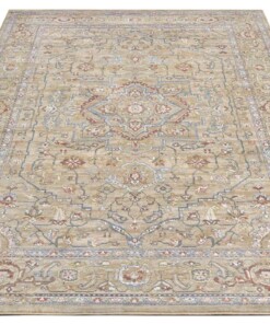 Vintage vloerkleed Daman - beige/multi - overzicht schuin, thumbnail Vintage vloerkleed Daman - beige/multi - overzicht schuin, thumbnail