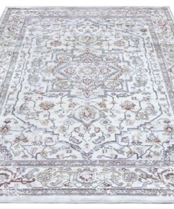 Vintage vloerkleed Daman - crème/multi - overzicht schuin, thumbnail Vintage vloerkleed Daman - crème/multi - overzicht schuin, thumbnail