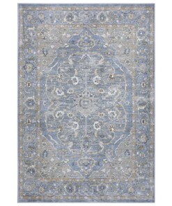 Vintage vloerkleed Modasa - blauw - overzicht boven, thumbnail Vintage vloerkleed Modasa - blauw - overzicht boven, thumbnail